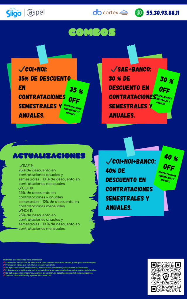 combos + actulizaciones